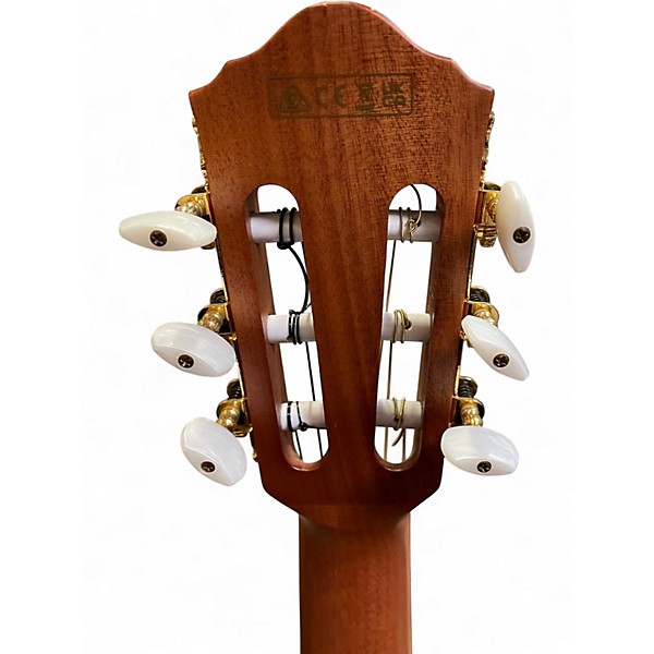 Used Ibanez FRH10N Sunburst Flat Classical Acoustic Electric Guitar