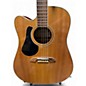 Used Alvarez AD60CE Artist Series Dreadnought Left Handed Natural Acoustic Electric Guitar