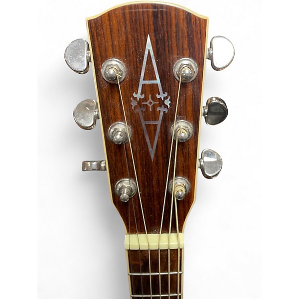 Used Alvarez AD60CE Artist Series Dreadnought Left Handed Natural Acoustic Electric Guitar