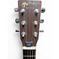 Used Martin D Jr E Natural Acoustic Electric Guitar