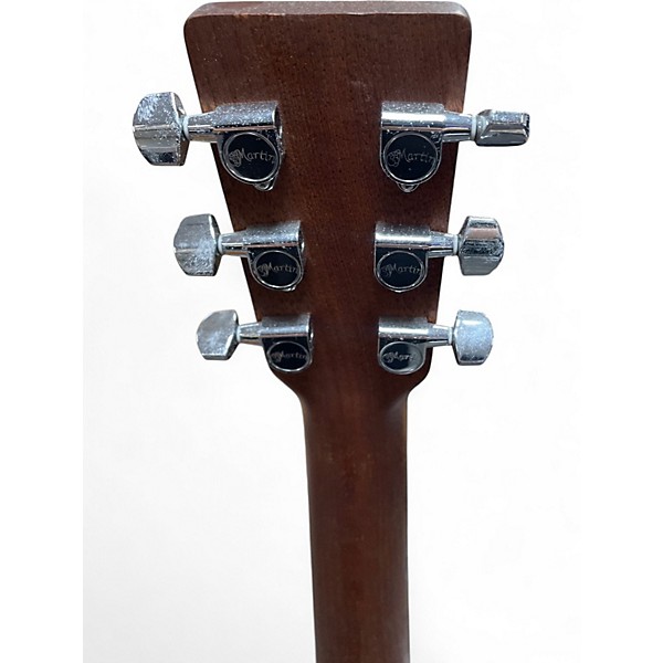 Used Martin D Jr E Natural Acoustic Electric Guitar