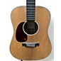 Used Martin D Jr E Natural Acoustic Electric Guitar