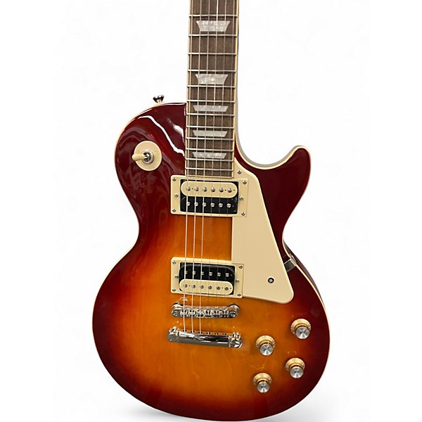 Used Epiphone Les Paul Classic Cherry Sunburst Solid Body Electric Guitar