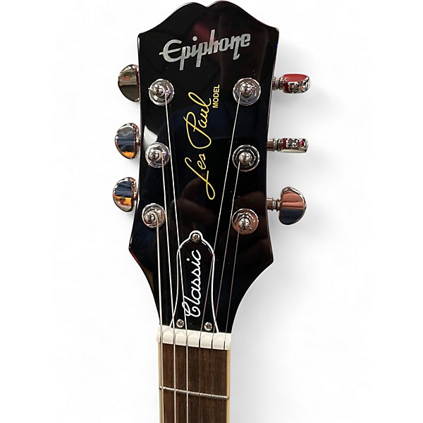 Used Epiphone Les Paul Classic Cherry Sunburst Solid Body Electric Guitar