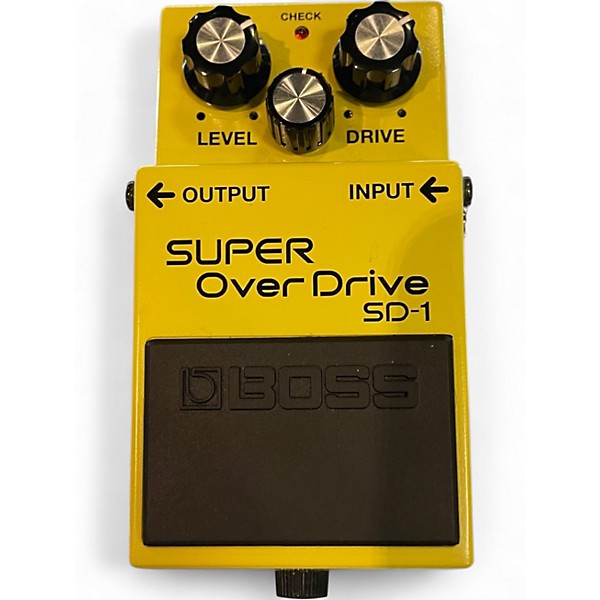 Used BOSS SD1 Super Overdrive Effect Pedal