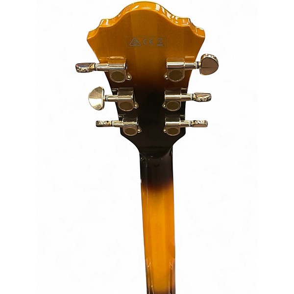 Used Ibanez AS153A Artstar Antique yellow sunburst Hollow Body Electric Guitar