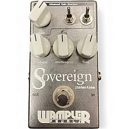 Used Wampler Sovereign Distortion Effect Pedal