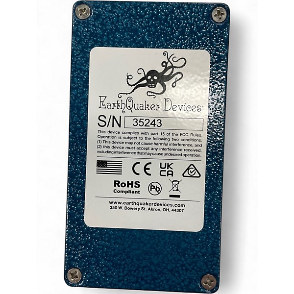 Used EarthQuaker Devices Dispatch Master Delay and Reverb Effect Pedal