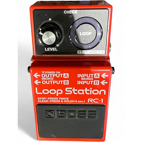 Used BOSS RC1 Loop Station Pedal