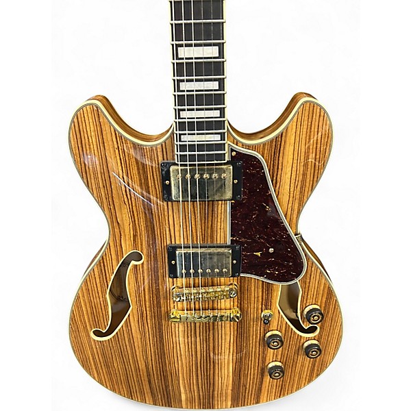 Used 2019 Ibanez AS93ZW Natural Hollow Body Electric Guitar