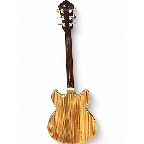 Used 2019 Ibanez AS93ZW Natural Hollow Body Electric Guitar