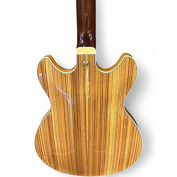 Used 2019 Ibanez AS93ZW Natural Hollow Body Electric Guitar