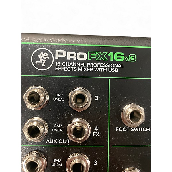 Used Mackie PROFX16 V3 Unpowered Mixer