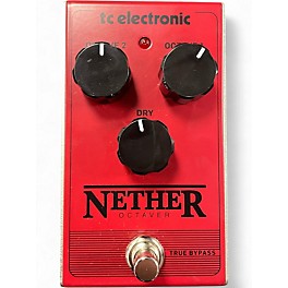 Used TC Electronic Nether Octaver Effect Pedal