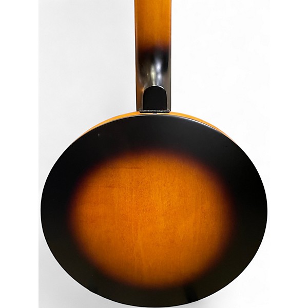 Used Luna Celtic Banjo 6 Antique Natural Banjo