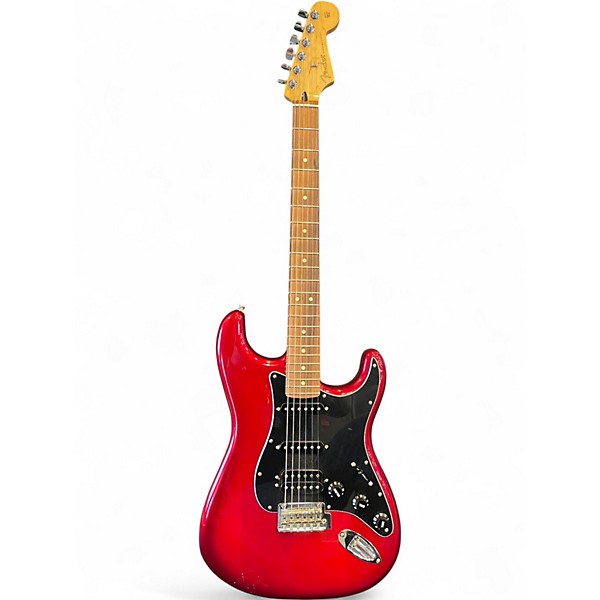 Used 2023 Fender Special Edition Player Stratocaster HSS Candy Red Burst Solid Body Electric Guitar