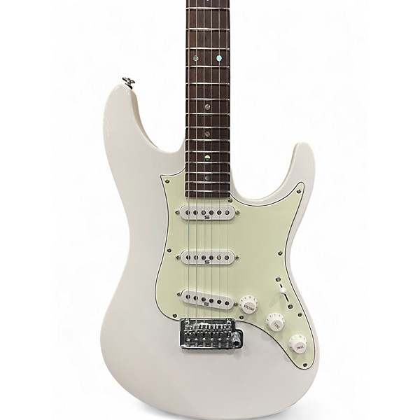 Used Ibanez LM1 Luca Mantovanelli Signature Luna White Solid Body Electric Guitar