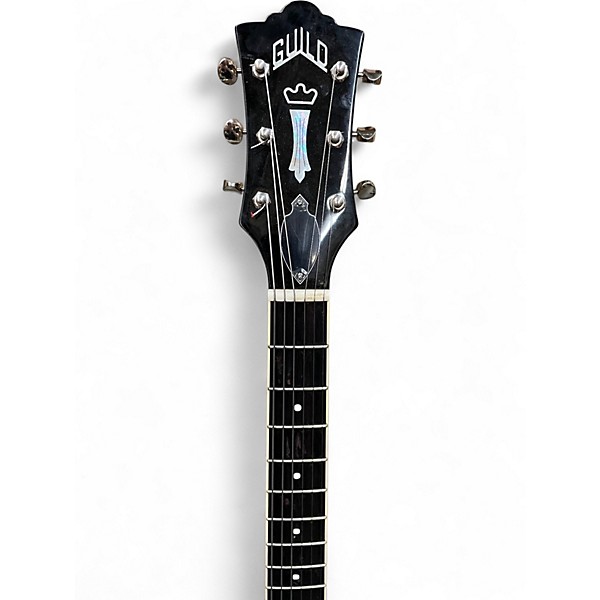 Used Guild T-50 SLIM Sunburst Hollow Body Electric Guitar