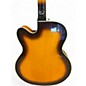 Used DeArmond X155 2 Color Sunburst Hollow Body Electric Guitar
