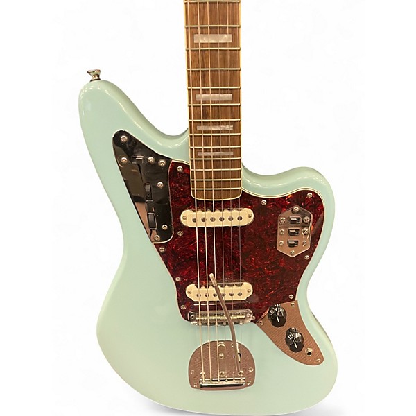 Used Squier CLASSIC VIBE 70S JAGUAR Daphne Blue Solid Body Electric Guitar