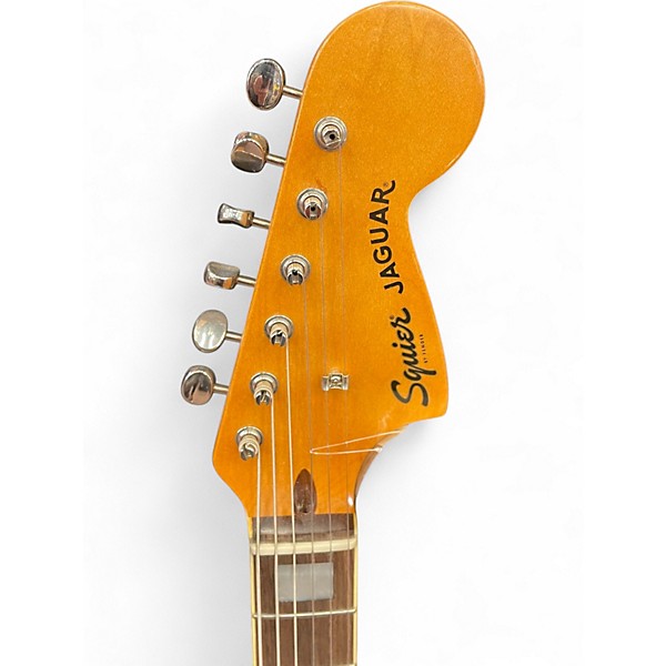 Used Squier CLASSIC VIBE 70S JAGUAR Daphne Blue Solid Body Electric Guitar