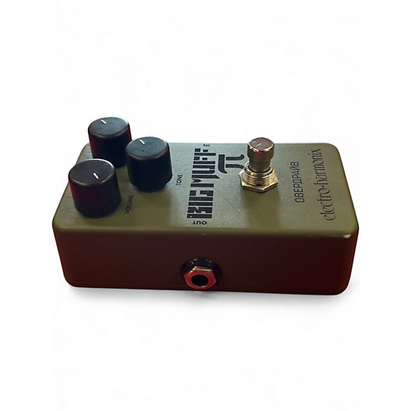 Used Electro-Harmonix Green Russian Big Muff Pi Fuzz Effect Pedal