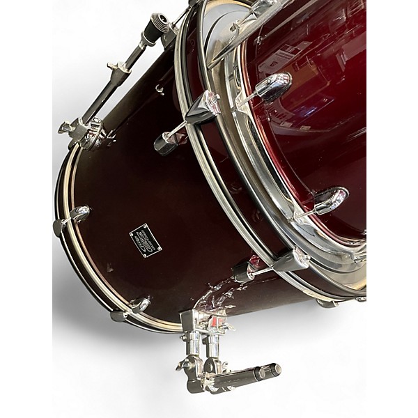 Used PDP by DW 4 Piece EZ SERIES Wine Red Drum Kit