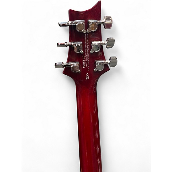 Used PRS Mira SE Cherry Solid Body Electric Guitar