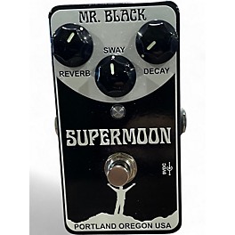 Used Mr. Black Pedals Supermoon Modulated Reverberator Effect Pedal