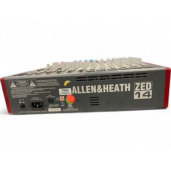 Used Allen & Heath ZED14 Unpowered Mixer