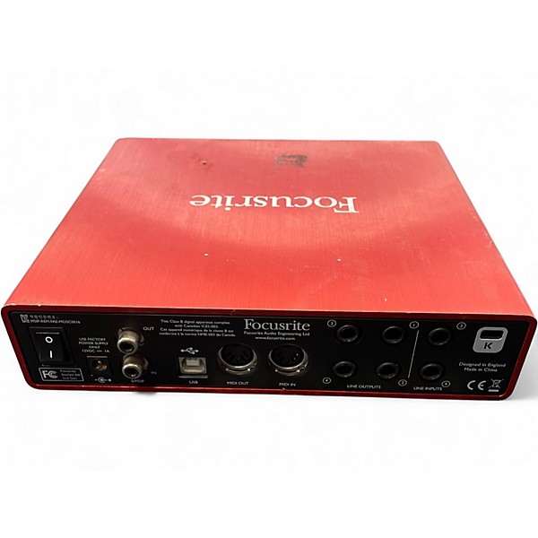 Used Focusrite Scarlett 6i6 Gen 2 Audio Interface
