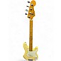 Vintage 1983 Fender ELITE PRECISION BASS White Electric Bass Guitar thumbnail