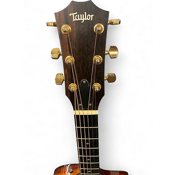 Used 2020 Taylor 224CEKDLX Shaded Edge Burst Acoustic Electric Guitar