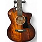 Used 2020 Taylor 224CEKDLX Shaded Edge Burst Acoustic Electric Guitar