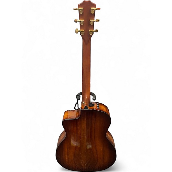 Used 2020 Taylor 224CEKDLX Shaded Edge Burst Acoustic Electric Guitar