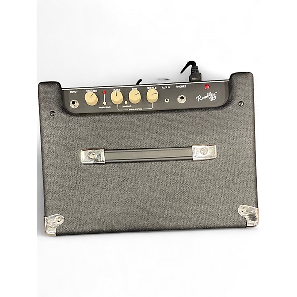 Used Fender Rumble 25 25W 1x8 Bass Combo Amp