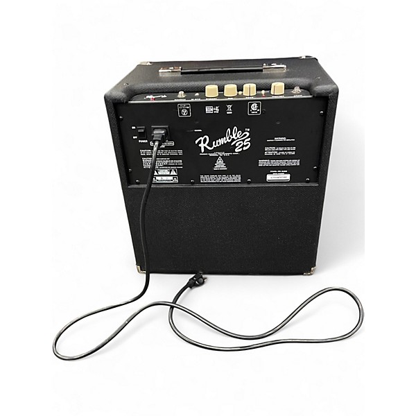 Used Fender Rumble 25 25W 1x8 Bass Combo Amp