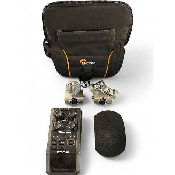 Used Zoom H6 Bundle Recording Microphone Pack