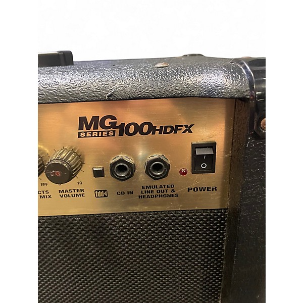 Used Marshall MG100HDFX 100W Solid State Guitar Amp Head