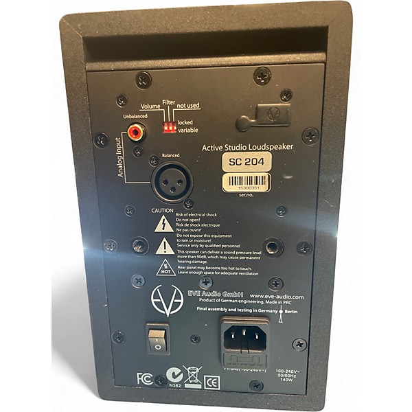 Used Eve Audio SC204 Powered Monitor