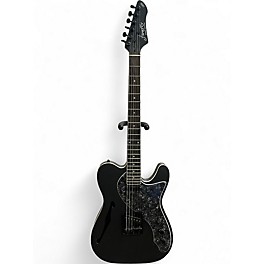 Used Firefly FFTH Satin Black Hollow Body Electric Guitar