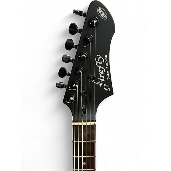 Used Firefly FFTH Satin Black Hollow Body Electric Guitar