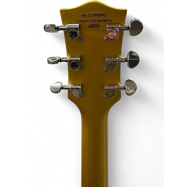 Used Firefly FFDCS  Gold Solid Body Electric Guitar