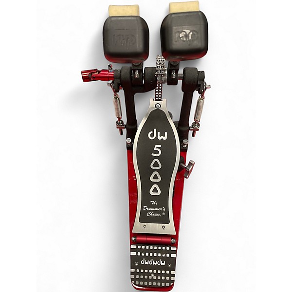 Used DW 5000 Series Double Double Bass Drum Pedal