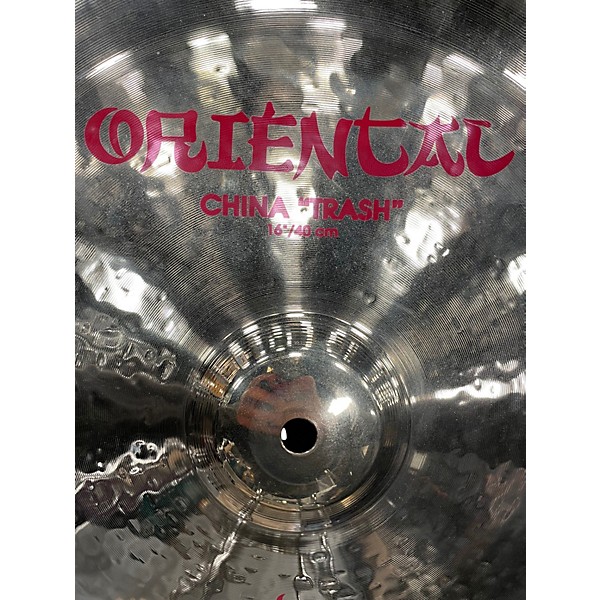 Used Zildjian 16in Oriental China Trash Cymbal