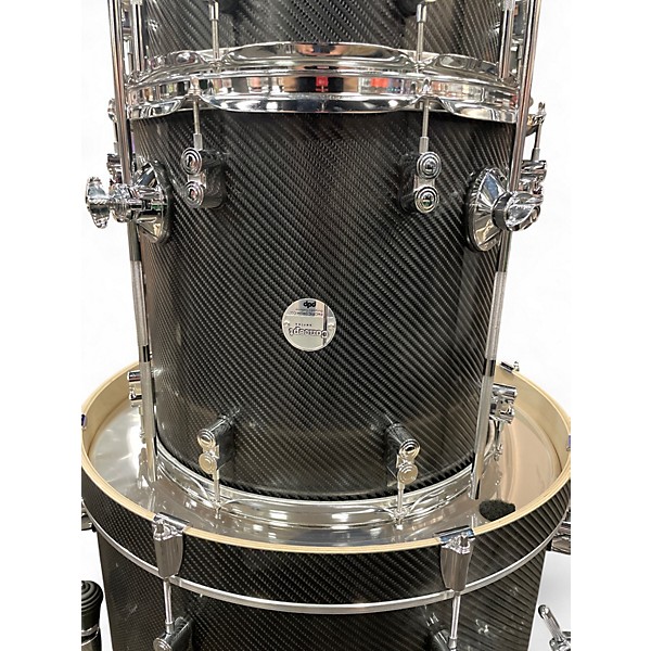 Used PDP by DW 6 Piece Concept Maple Carbon Fiber Drum Kit