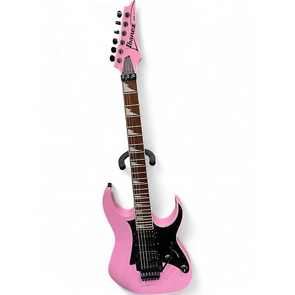 Used Ibanez RG450EXB Pink Solid Body Electric Guitar