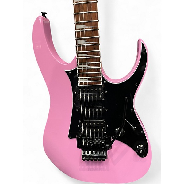 Used Ibanez RG450EXB Pink Solid Body Electric Guitar