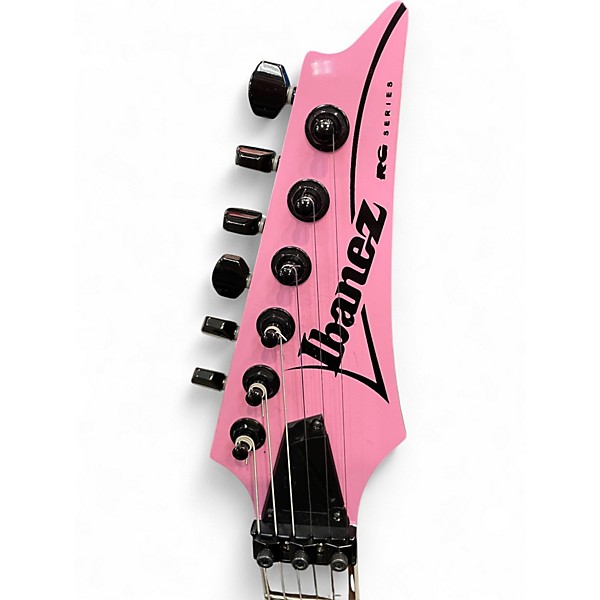 Used Ibanez RG450EXB Pink Solid Body Electric Guitar