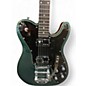 Used Schecter Guitar Research Diamond Series PT RACING GREEN Solid Body Electric Guitar